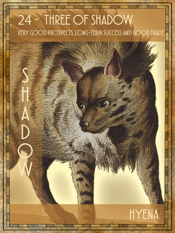 Animal Tarot Hyena