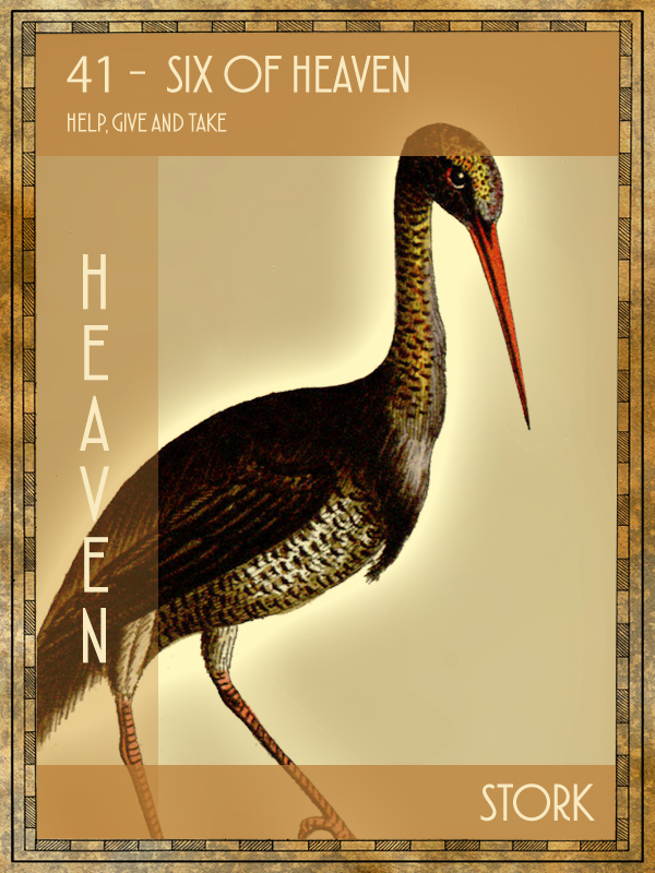 Animal Tarot Stork