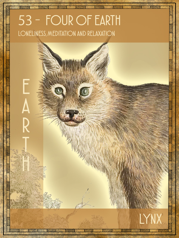Animal Tarot Lynx