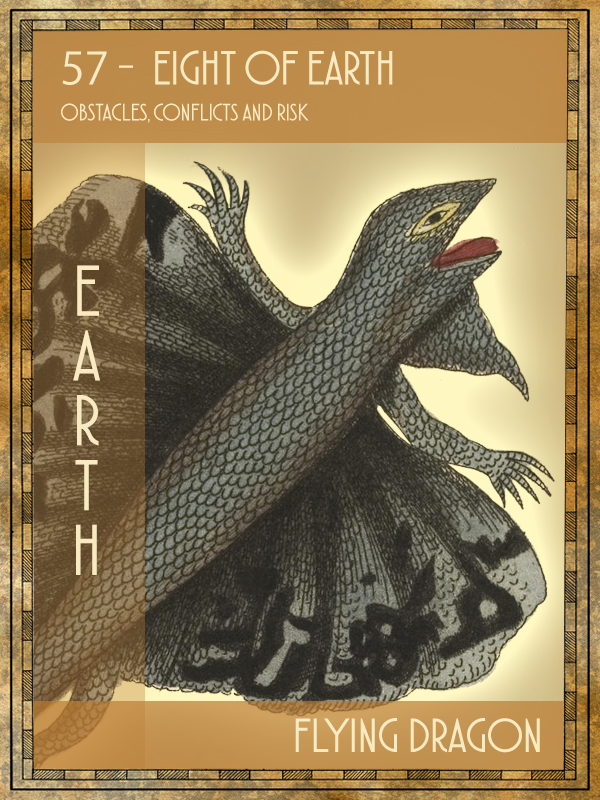 Animal Tarot Flying Dragon
