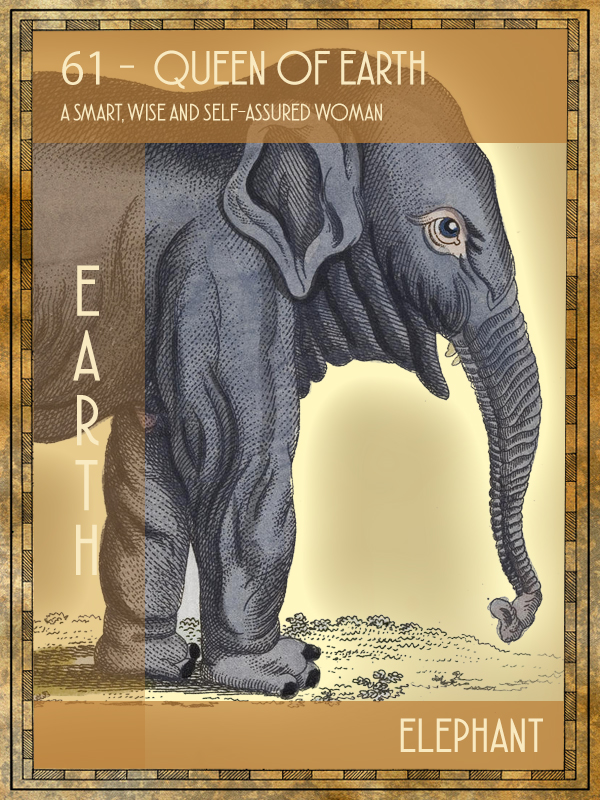 Animal Tarot Elephant
