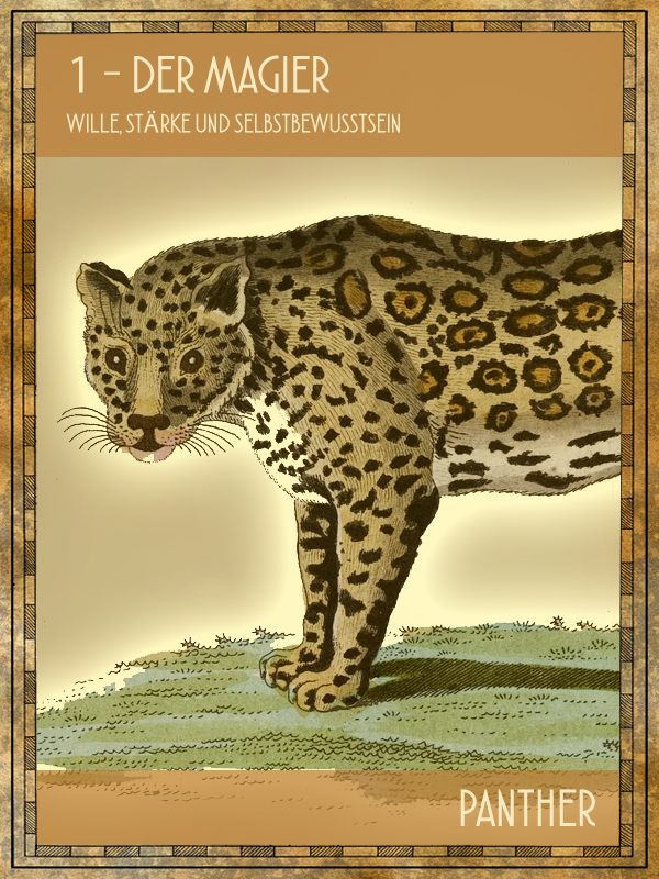 Panther Tiertarot Panther