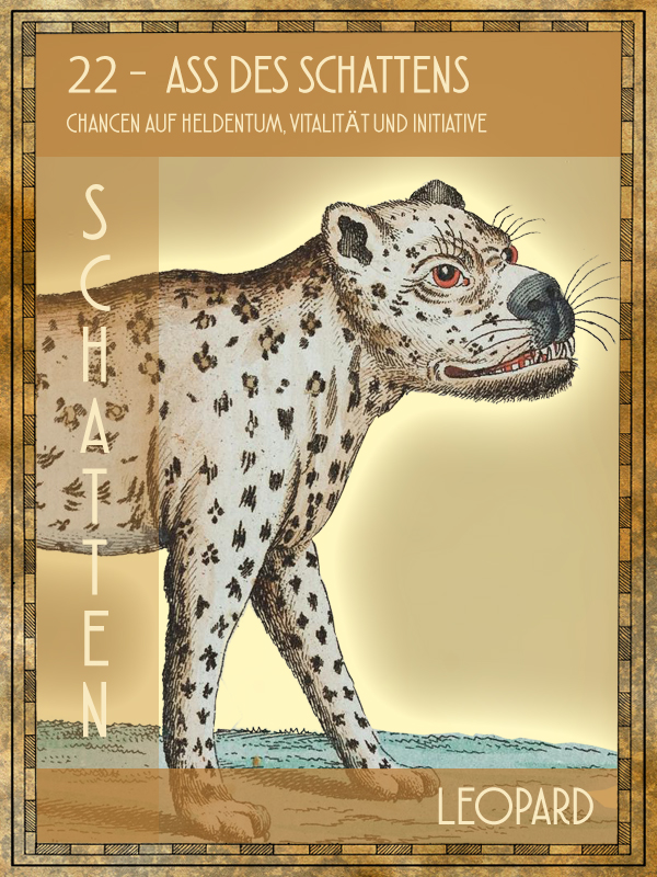 Leopard Tiertarot Leopard