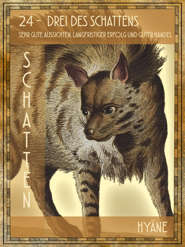 Hyäne Tiertarot Hyäne