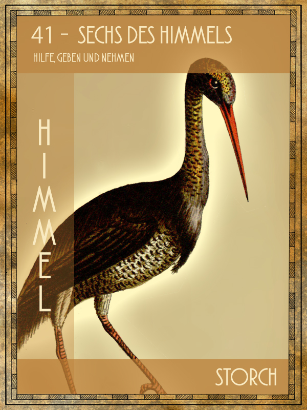 Storch Tiertarot Storch