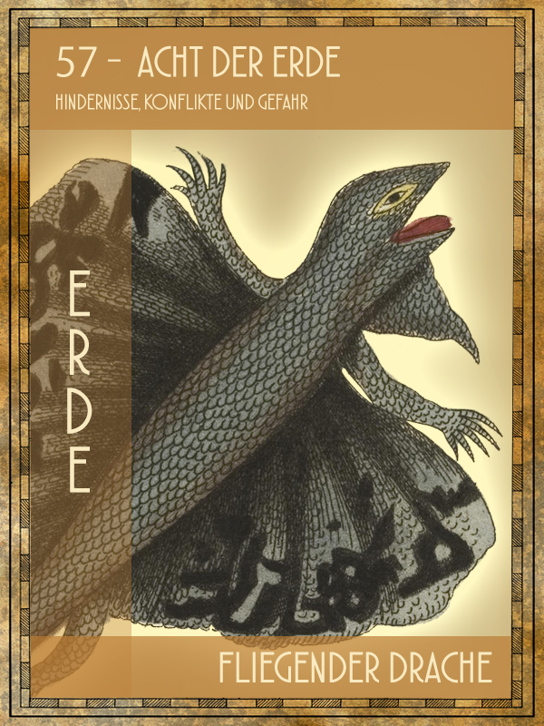 Fliegender Drache Tiertarot Fliegender Drache