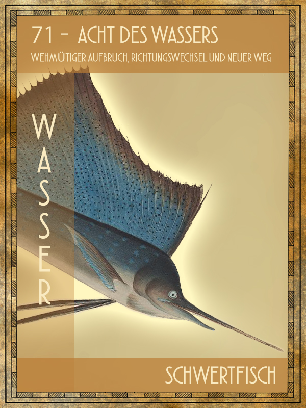 Schwertfisch Tiertarot Schwertfisch