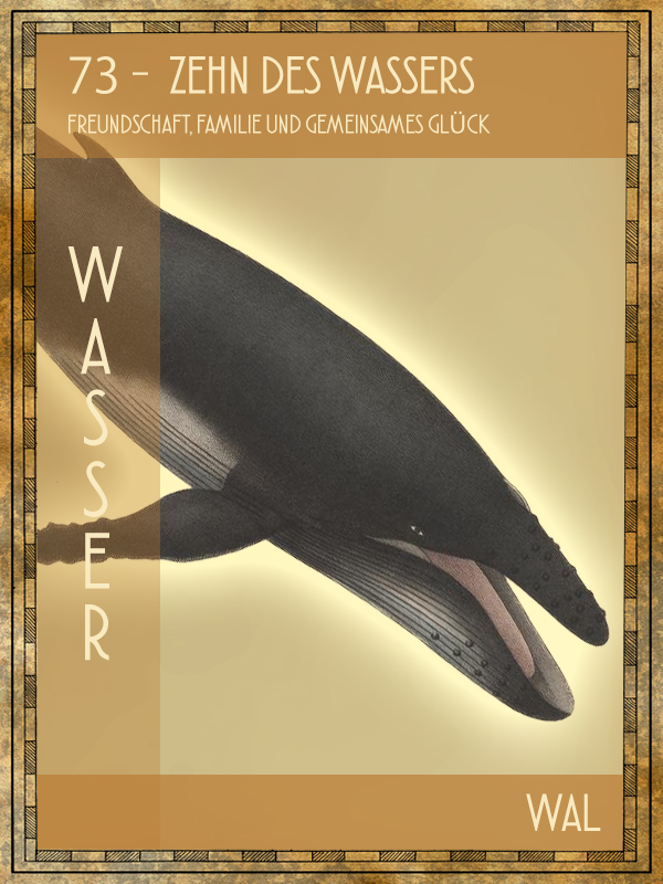 Wal Tiertarot Wal