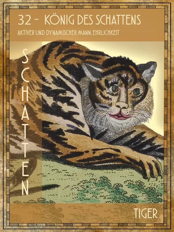 Tiertarot Tiger