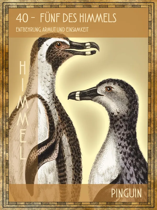 Tiertarot Pinguin