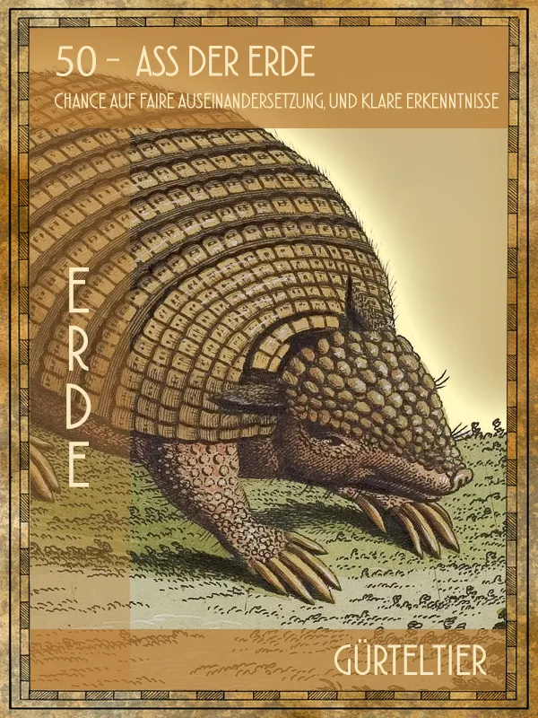 Tiertarot Gürteltier