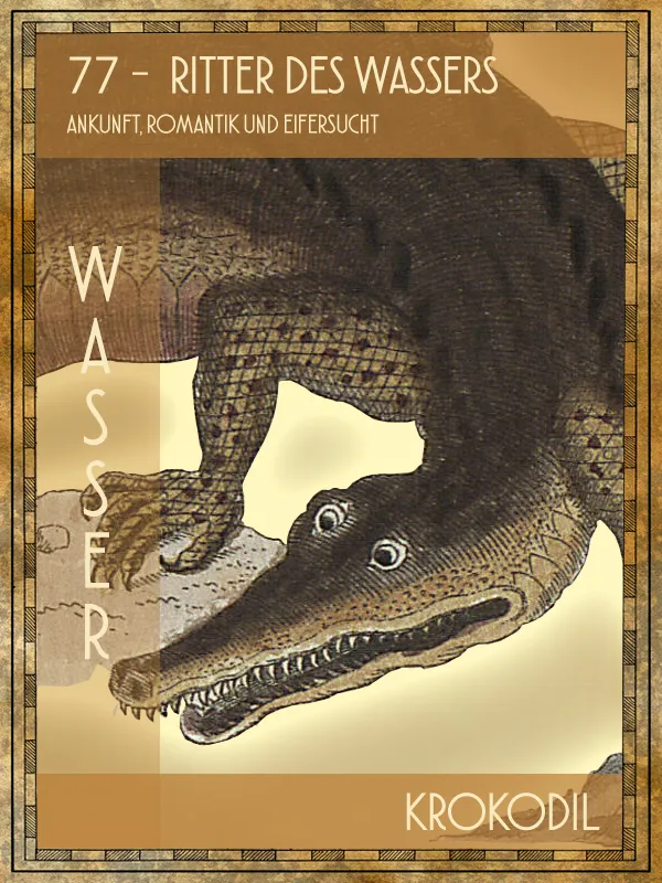 Tiertarot Krokodil