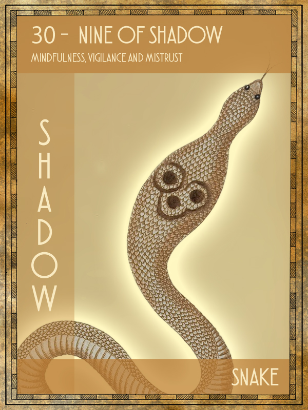 Animal Tarot Card:  Snake