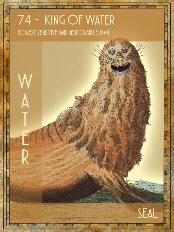 Animal Tarot Card:  Seal