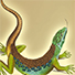 Animal Tarot Lizard