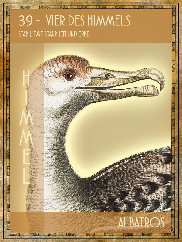 Tiertarot Karte:  Albatros